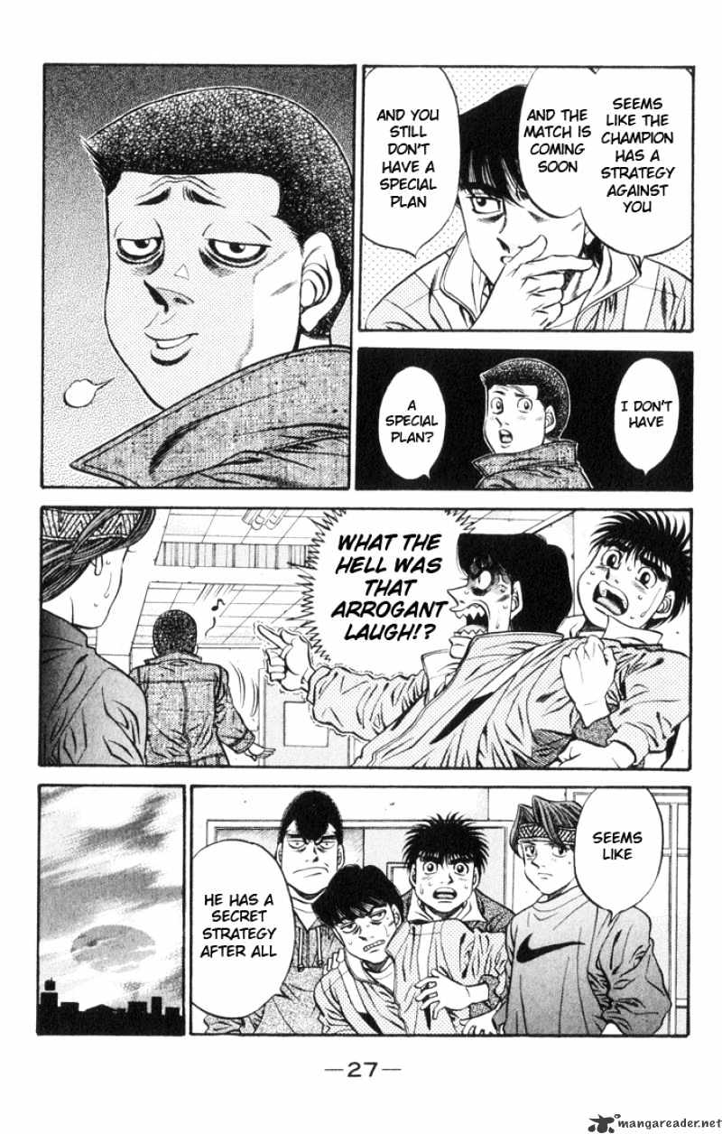 Hajime no Ippo: Fighting Spirit, Chapter 444 image 05